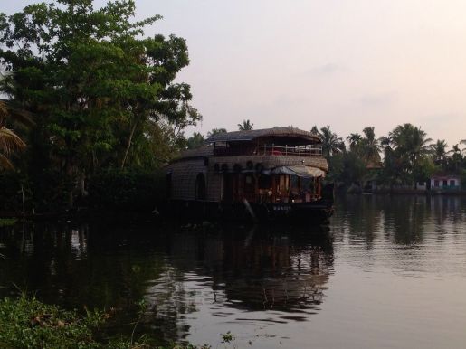 Houseboat on the Backwaters