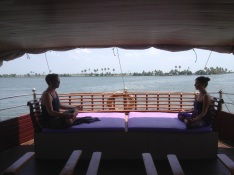 Houseboat trip on the Backwaters